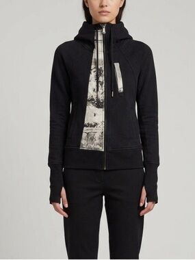 lululemon athletica Black Graphic Zip Hoodie